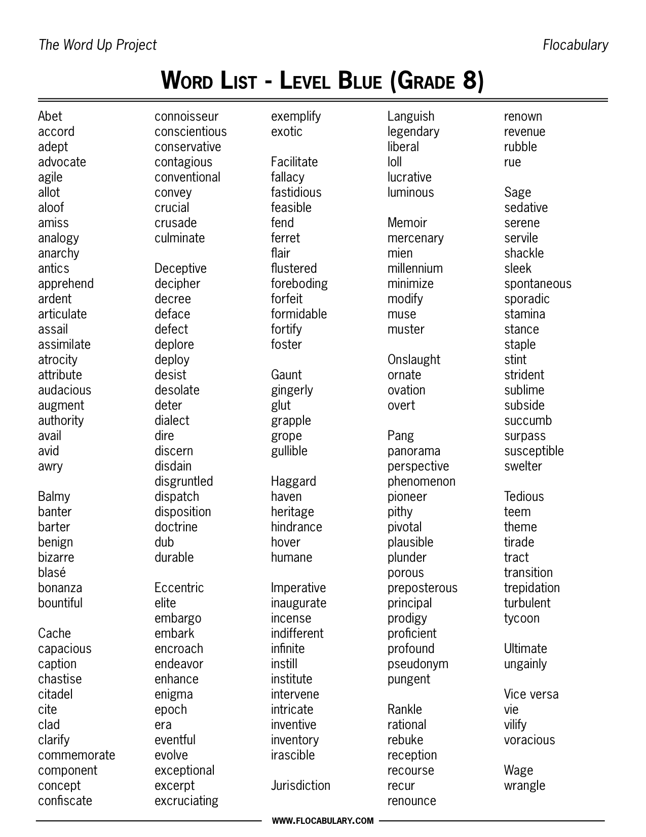 Worksheet Fourth Grade Words fourth grade vocabulary words laptuoso 4th word list laptuoso